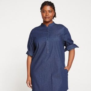 Universal Standard Hannah Denim Dress, L (22-24)